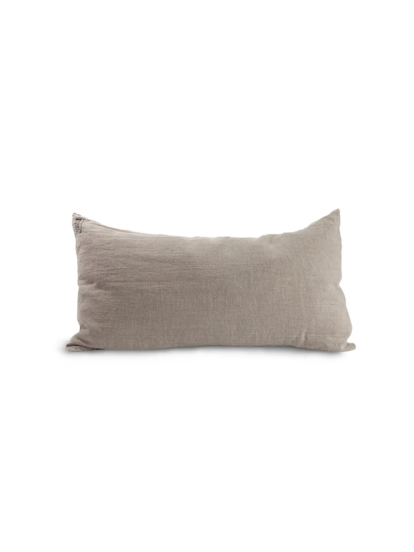 LOVELY LINEN | Leinen-Kissenbezug 40x80cm (Dusty Pink) | beige